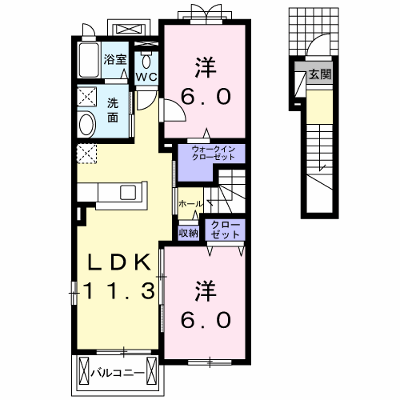 コンフォート・リヴ 204【管理NO：1-022172101-02040】 ★家具家電は申し込み後に搬入します★ ★2026年09月中旬入居可能★の外観画像