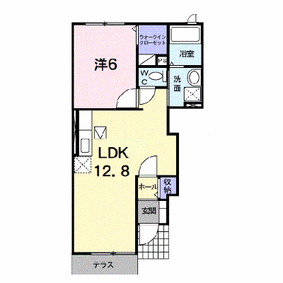 レスト・パークⅡ 102【管理NO：1-014583202-01020】 ★家具家電は申し込み後に搬入します★の外観画像