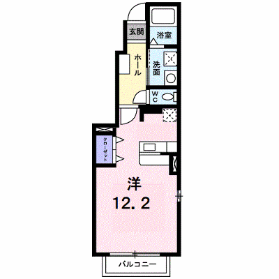 ベル・プロムナ－ドＣ棟 101【管理NO：1-014524503-01010】 ★家具家電は申し込み後に搬入します★の外観画像