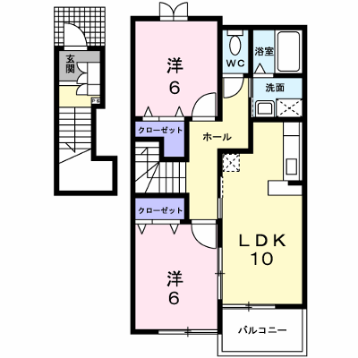 クリアネス 202【管理NO：1-013679401-02020】 ★家具家電は申し込み後に搬入します★ ★2026年09月上旬入居可能★の外観画像