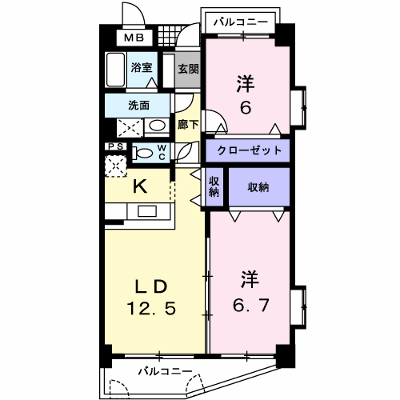 パラディヒラムネ１ 301【管理NO：1-010935301-03010】 ★家具家電は申し込み後に搬入します★ ★2026年09月中旬入居可能★の外観画像