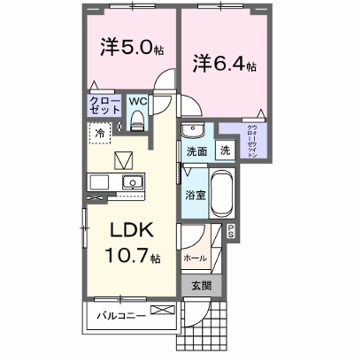 フランメゾン　Ⅰ 101【管理NO：1-027651301-01010】 ★家具家電は申し込み後に搬入します★ ★2026年08月中旬入居可能★の外観画像