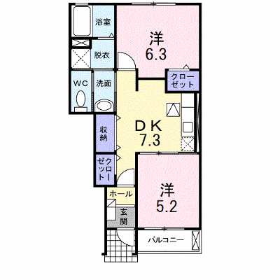 カーサ．エテルノ　Ⅱ 102【管理NO：1-016403802-01020】 ★家具家電は申し込み後に搬入します★ ★2026年09月上旬入居可能★の外観画像