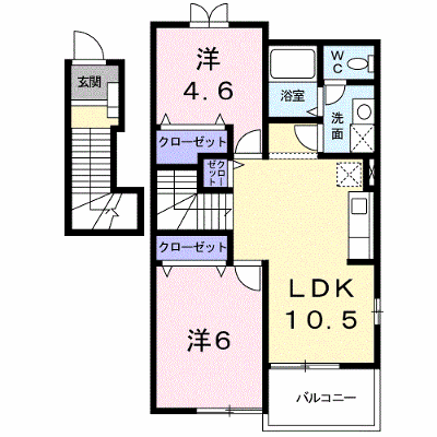 リビエール 201【管理NO：1-011406701-02010】 ★家具家電は申し込み後に搬入します★ ★2026年09月下旬入居可能★の外観画像