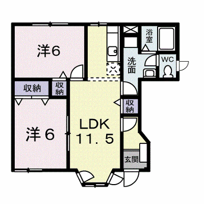 エスポワールＤ 103【管理NO：1-006989501-01030】 ★家具家電は申し込み後に搬入します★ ★2026年09月上旬入居可能★の外観画像