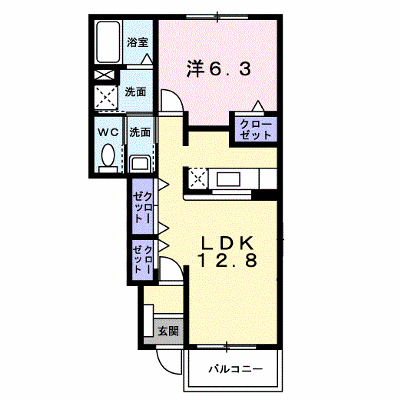 エンゼルコートⅡ 102【管理NO：1-013200702-01020】 ★家具家電は申し込み後に搬入します★ ★2026年09月中旬入居可能★の外観画像