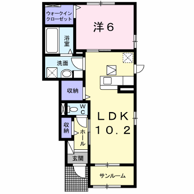 レジーナ・１０ 105【管理NO：1-024560901-01050】 ★家具家電は申し込み後に搬入します★ ★2026年09月中旬入居可能★の外観画像