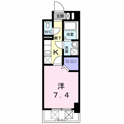 ルーカスいづろ 205【管理NO：1-026450101-02050】 ★家具家電は申し込み後に搬入します★ ★2026年09月中旬入居可能★の外観画像