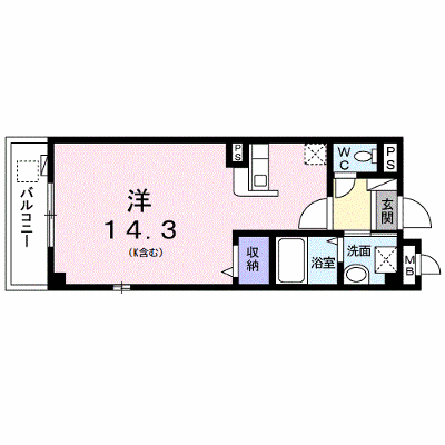 フェニックス赤松 306【管理NO：1-013462501-03050】 ★家具家電は申し込み後に搬入します★ ★2026年09月中旬入居可能★の外観画像