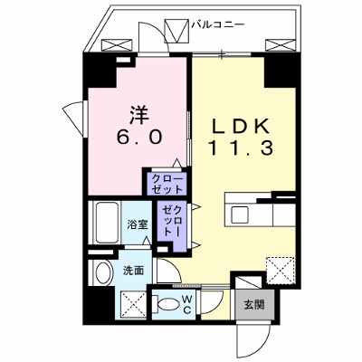 グランツ恵比寿 601【管理NO：1-024960001-06010】 ★家具家電は申し込み後に搬入します★ ★2026年09月上旬入居可能★の外観画像
