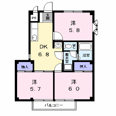 メゾンファミーユＢ 101【管理NO：1-005187502-01010】 ★家具家電は申し込み後に搬入します★ ★2026年09月上旬入居可能★の外観画像