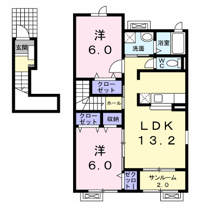 セントラル　ハーモニーⅠ 201【管理NO：1-015036801-02010】 ★家具家電は申し込み後に搬入します★ ★2026年09月下旬入居可能★の外観画像