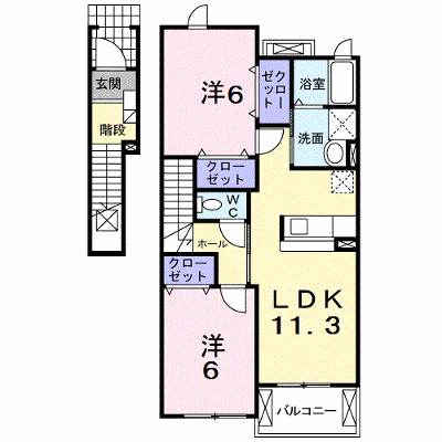 ブリランテ 202【管理NO：1-014865601-02020】 ★家具家電は申し込み後に搬入します 2026年09月中旬入居可能の外観画像