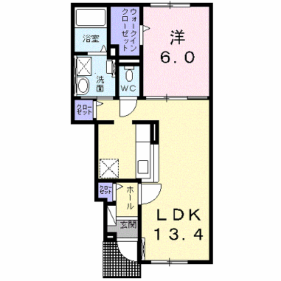 アルページュ 102【管理NO：1-022190401-01020】 ★家具家電は申し込み後に搬入します★ ★2026年10月中旬入居可能★の外観画像