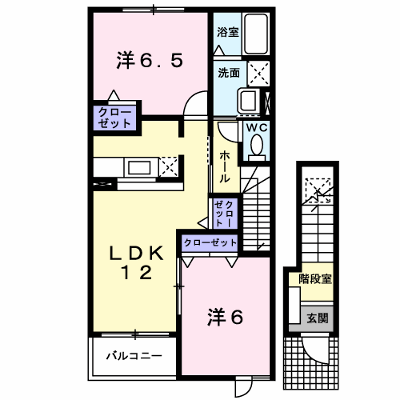 サニーヒルズ　Ｃ 203【管理NO：1-014025701-02030】 ★家具家電は申し込み後に搬入します★ ★2026年09月中旬入居可能★の外観画像