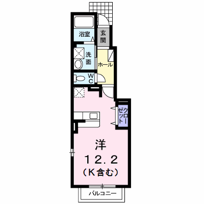 パークビサイド　Ａ 102【管理NO：1-015453001-01020】 ★家具家電は申し込み後に搬入します★ ★2026年09月中旬入居可能★の外観画像