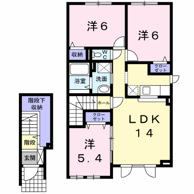 パラッツオ・エテルノＤ 202【管理NO：1-016946201-02020】 ★家具家電は申し込み後に搬入します★の外観画像