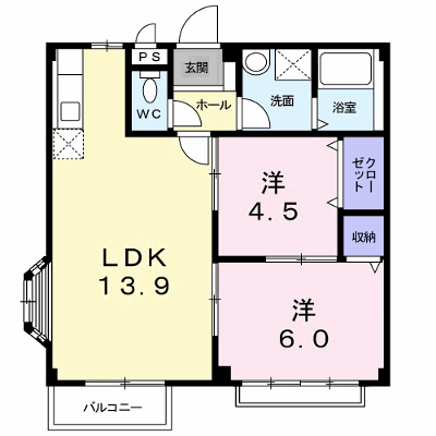エルディム大町 205【管理NO：1-004410801-02040】 ★家具家電は申し込み後に搬入します★ ★2026年08月下旬入居可能★の外観画像