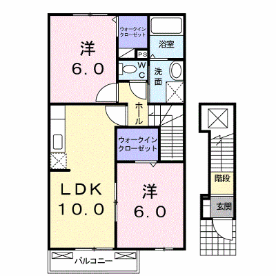 エレガンス・ゆり 202【管理NO：1-015887701-02020】 ★家具家電は申し込み後に搬入します★ ★2026年09月中旬入居可能★の外観画像