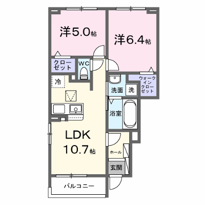 グランデ・ヴェリタ 101【管理NO：1-028695101-01010】 ★家具家電は申し込み後に搬入します★ ★2026年09月上旬入居可能★の外観画像