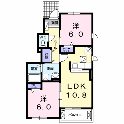 プロムナードＢ 101【管理NO：1-016419202-01010】 ★家具家電は申し込み後に搬入します★ ★2026年09月中旬入居可能★の外観画像