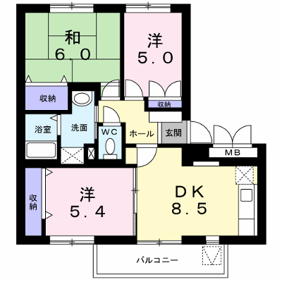 アーバンハイツＴＭⅠ 103【管理NO：1-006104901-01030】 ★家具家電は申し込み後に搬入します★ ★2026年10月中旬入居可能★の外観画像
