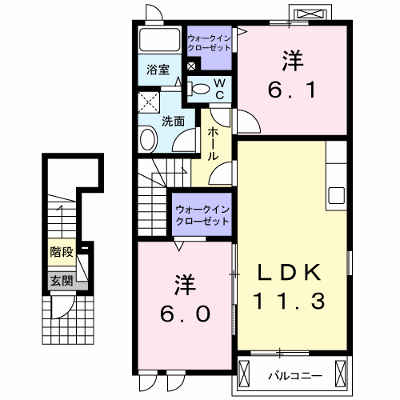 プティ・エトワール　Ⅳ 202【管理NO：1-016303604-02020】 ★家具家電は申し込み後に搬入します★ ★2026年09月上旬入居可能★の外観画像