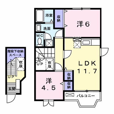 グレンツェントハオスＫ　Ⅱ 202【管理NO：1-011456302-02020】 ★家具家電は申し込み後に搬入します★ ★2026年09月中旬入居可能★の外観画像