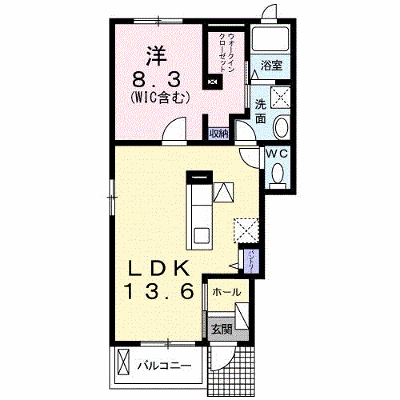 ＨＪ　レジデンスⅠ 101【管理NO：1-020801001-01010】 ★家具家電は申し込み後に搬入します★ ★2026年08月下旬入居可能★の外観画像