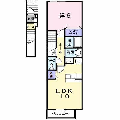 ルミナス　ビジョー 202【管理NO：1-014971401-02020】 ★家具家電は申し込み後に搬入します★ ★2026年08月下旬入居可能★の外観画像
