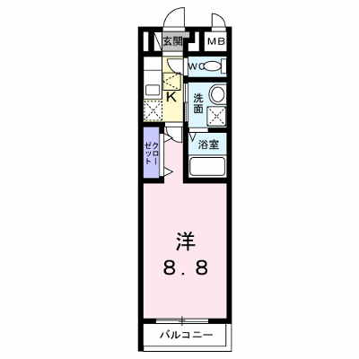 ブレーメンハウス 104【管理NO：1-028155201-01040】 ★家具家電は申し込み後に搬入します★の外観画像