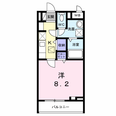 ブレーメンハウス 102【管理NO：1-028155201-01020】 ★家具家電は申し込み後に搬入します★の外観画像