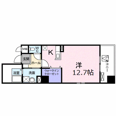 アヴニール山手 404【管理NO：1-014181501-04040】 ★家具家電は申し込み後に搬入します★ ★2026年09月中旬入居可能★の外観画像