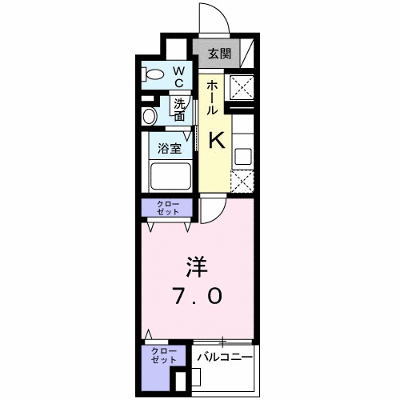 ハピネス　パラシオン 505【管理NO：1-022513501-05050】 ★家具家電は申し込み後に搬入します★の外観画像