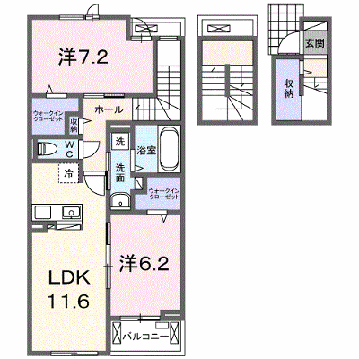 Ｓｕｎｎｙ　Ｍａｉｓｏｎ 305【管理NO：1-024924401-03050】 ★家具家電は申し込み後に搬入します★ ★2026年10月中旬入居可能★の外観画像