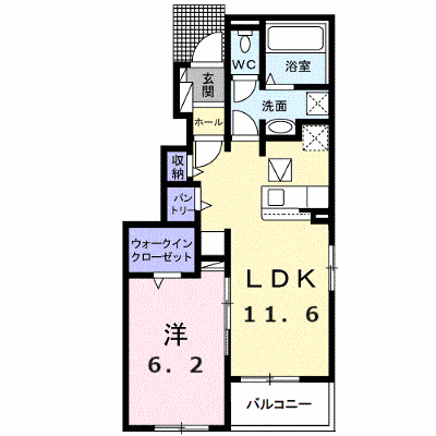ＤＯＭＵＳ　ＲＩＰＡ　Ⅱ 101【管理NO：1-025969201-01010】 ★家具家電は申し込み後に搬入します★ ★2026年08月下旬入居可能★の外観画像
