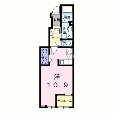 ベル　メナージュ 101【管理NO：1-028206601-01010】 ★家具家電は申し込み後に搬入します★の外観画像
