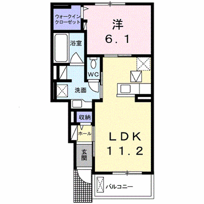 エバーグリーン 105【管理NO：1-021668502-01040】 ★家具家電は申し込み後に搬入します★の外観画像