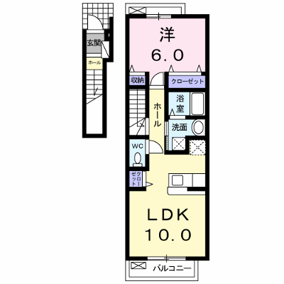 ステージ・サンリット 201【管理NO：1-016408901-02010】 ★家具家電は申し込み後に搬入します★ ★2026年09月中旬入居可能★の外観画像