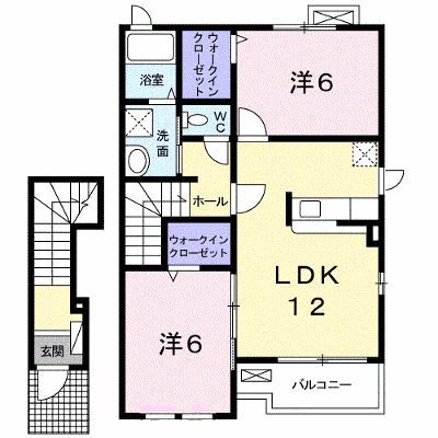 ヴィオラ　カーサ 202【管理NO：1-015998801-02020】 ★家具家電は申し込み後に搬入します★ ★2026年09月上旬入居可能★の外観画像