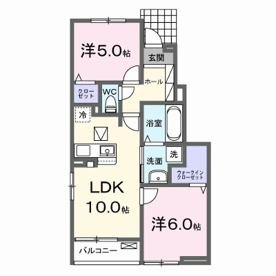 ＣＡＭＥＬＬｉＡ（カメリア）２ 104【管理NO：1-026483102-01040】 ★家具家電は申し込み後に搬入します★ ★2026年10月上旬入居可能★の外観画像