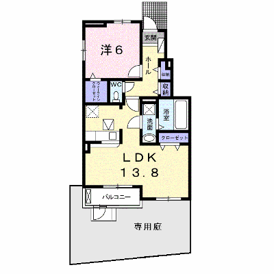 パークレジデンス 102【管理NO：1-024970201-01020】 ★家具家電は申し込み後に搬入します★ ★2026年08月下旬入居可能★の外観画像