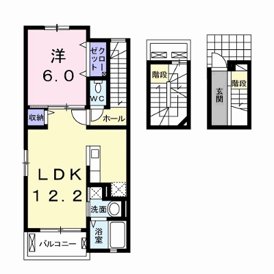 ラペ 303【管理NO：1-022174601-03030】 ★家具家電は申し込み後に搬入します★ ★2026年08月下旬入居可能★の外観画像
