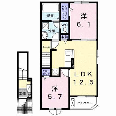 グランド　ソレイユ 205【管理NO：1-028713201-02050】 ★家具家電は申し込み後に搬入します 2027年01月下旬入居可能の外観画像