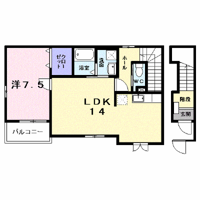 ボヌール　エテルノ 201【管理NO：1-018865901-02010】 ★家具家電は申し込み後に搬入します★ ★2026年09月中旬入居可能★の外観画像