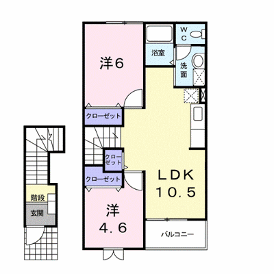 ピリアー 202【管理NO：1-011229601-02020】 ★家具家電は申し込み後に搬入します★ ★2026年09月中旬入居可能★の外観画像