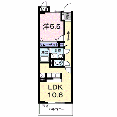 グリーンフォレスト 302【管理NO：1-014613401-03020】 ★家具家電は申し込み後に搬入します★ ★2026年08月下旬入居可能★の外観画像