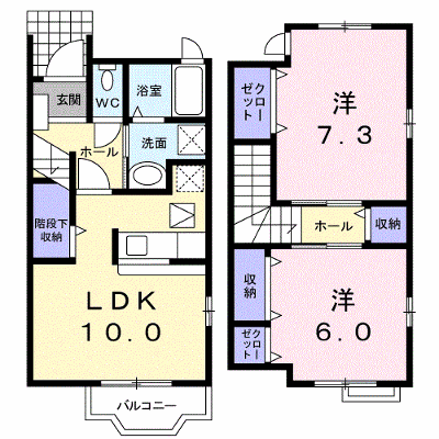 カーサゆめが丘 101【管理NO：1-016027501-01010】 ★家具家電は申し込み後に搬入します★ ★2026年08月下旬入居可能★の外観画像