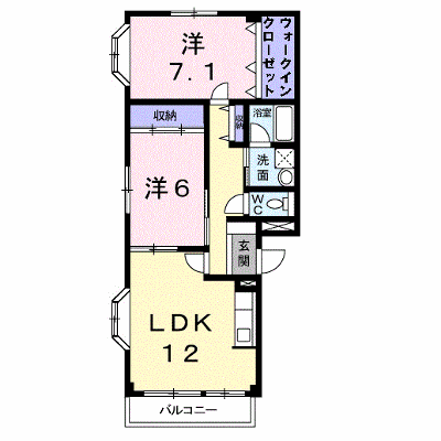 ソレアード・ニシキ 201【管理NO：1-010631101-02010】 ★家具家電は申し込み後に搬入します★ ★2026年09月中旬入居可能★の外観画像