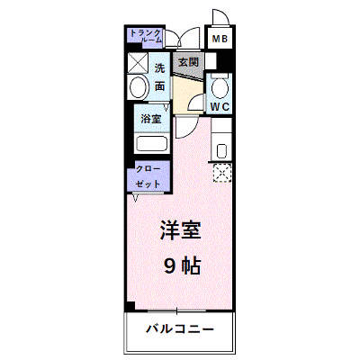 メゾン・クレール 302【管理NO：1-010307101-03020】 ★家具家電は申し込み後に搬入します★ ★2026年09月中旬入居可能★の外観画像